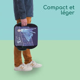 BEBECONFORT DISNEY© Siege auto réhausseur Manga i-Safe Elsa Frozen, Groupe 3, ceinturé, de 6 a 10-12 ans (36kg), Authentic