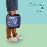 BEBECONFORT DISNEY© Siege auto réhausseur Manga i-Fix Elsa Frozen, Rehausseur ISOFIX, 6 a 12 ans, 22-36 kg,125-150 cm, Authentic