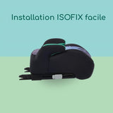 BEBECONFORT DISNEY© Siege auto réhausseur Manga i-Fix Elsa Frozen, Rehausseur ISOFIX, 6 a 12 ans, 22-36 kg,125-150 cm, Authentic