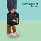BEBECONFORT DISNEY© Siege auto réhausseur Manga i-Safe Mickey, Groupe 3, ceinturé, de 6 a 10-12 ans (36kg), Authentic