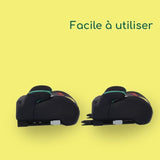 BEBECONFORT DISNEY© Siege auto réhausseur Manga i-Fix Mickey, Rehausseur ISOFIX, 6 a 12 ans, 22-36 kg,125-150 cm, Authentic