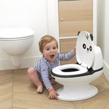 BEBECONFORT Mini toilette Panda, Pot avec bruit de chasse d'eau