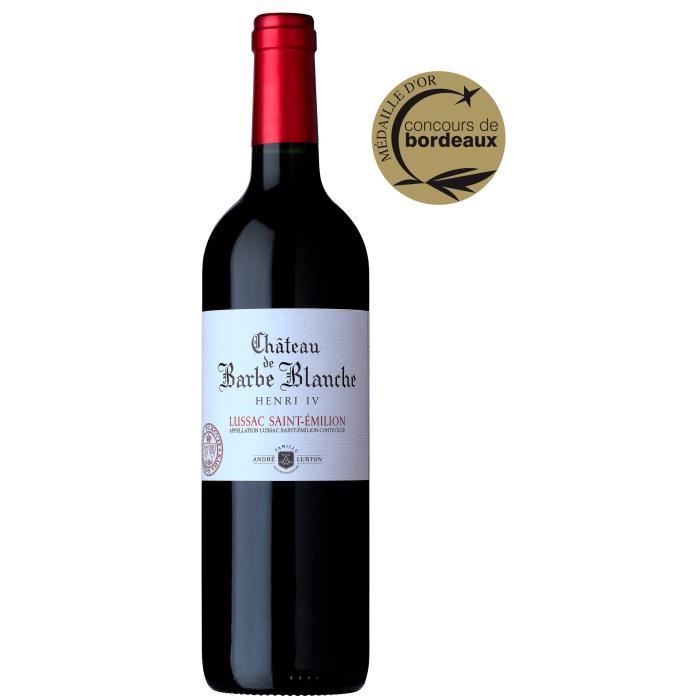 Château de Barbe Blanche Cuvée Henri IV 2022 Lussac Saint-Emilion - Vin Rouge de Bordeaux