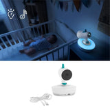 Babymoov Caméra Additionnelle Motorisée Orientable a 360° pour Babyphone Caméra Yoo Moov