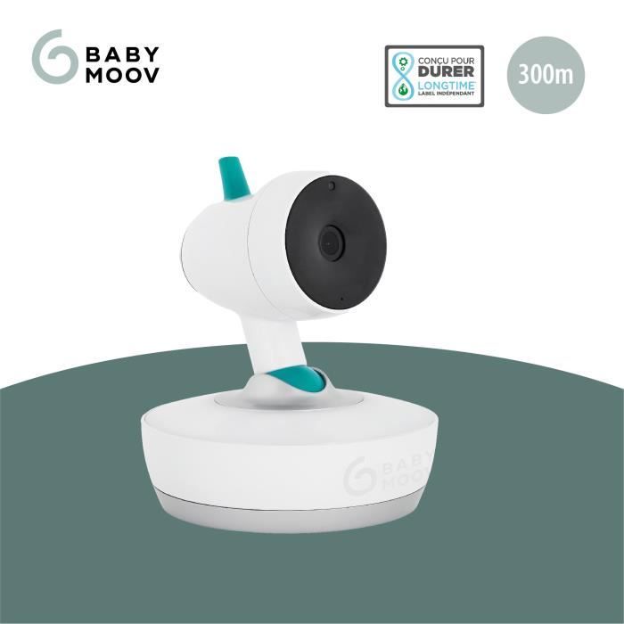 Babymoov Caméra Additionnelle Motorisée Orientable a 360° pour Babyphone Caméra Yoo Moov