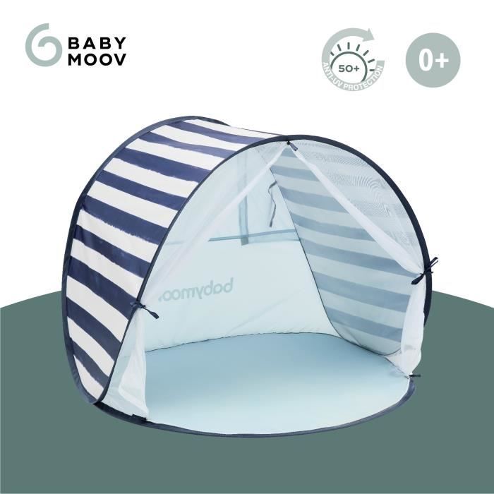 Babymoov Tente Anti-UV FPS 50+ Mariniere - Moustiquaire intÈgrÈe