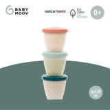 Babymoov Pots de conservation Babybols BiosourcÈs - Lot de 6x250ml