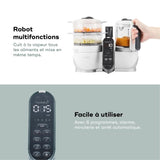 Babymoov Pack Nutribaby(+) Blanc & 3 Babybols 180mL + 2 cuilleres - Idéal pour la diversification