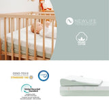 BABYMOOV Plan inclinÈ Cosymat AntibactÈrien, Èlimine naturellement les bactÈries, adaptÈ aux matelas 60x120 cm