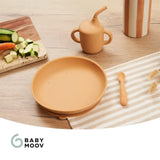Babymoov - Coffret Repas Bébé Comme Un Grand - Des 9 Mois - Développé avec Ergothérapeute - Silicone - Little Arty