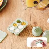 Babymoov - 2 Bacs Glaçon Bébé Diversification Alimentaire + 1 Grignoteuse Bébé - Eveille aux Goûts et Soulage les Poussées Dentaires