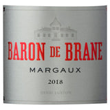 Baron de Brane 2018 Margaux - Vin rouge de Bordeaux