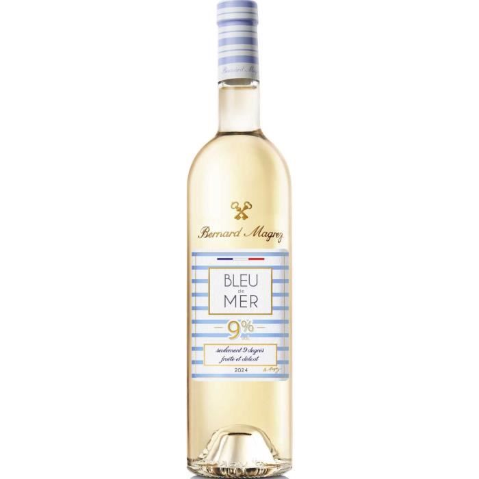 Bernard Magrez Bleu de Mer 9 ° 2024 Côtes de Gascogne - Vin blanc du Sud Ouest