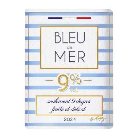 Bernard Magrez Bleu de Mer 9 ° 2025 Pays d'Oc - Vin rosé de Languedoc