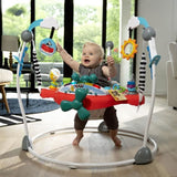 BABY EINSTEIN Aire d'Eveil a Rebonds bébé Ocean Explorers - Petit Avion, Cadeau Noel bébé, multilingues, Siege pivotant a 360 ° 6M+