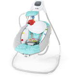 BABY EINSTEIN Transat bébé balancelle électrique Ocean Explorers, légere et compacte, siege pivotant a 180°, Cadeau Noel bébé