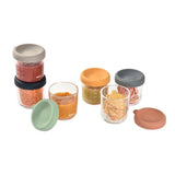 BEABA Coffret 6 portions verre 250ml Sunrise