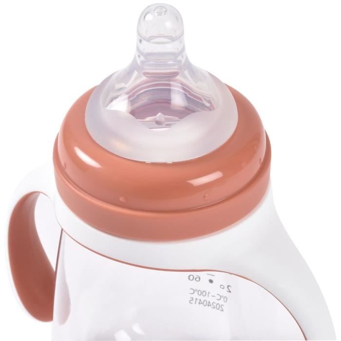 Biberon d'apprentissage 2-en-1 - BEABA - 210 ml - Terracotta