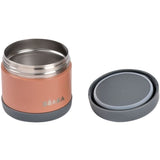 Thermo-portion - BEABA - 500 ml - Inox - Gris minéral / Terracotta