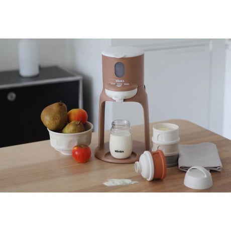 BÉABA - Bib'Expresso - Préparateur-Chauffe Biberon/Petits pots - Température Exacte - Instantané - Bain Marie - Pralin