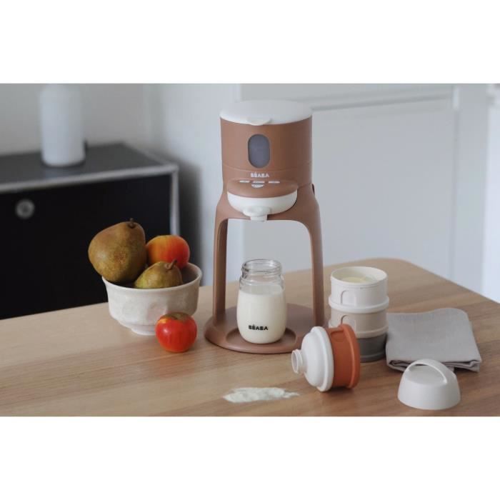 BÉABA - Bib'Expresso - Préparateur-Chauffe Biberon/Petits pots - Température Exacte - Instantané - Bain Marie - Pralin