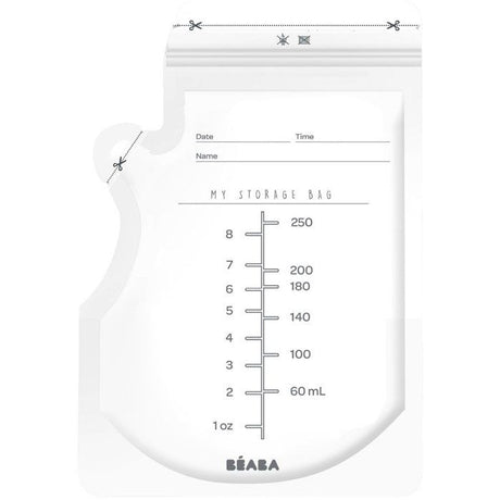50 Sachets de conservation pour lait maternel - BEABA - 250 ml