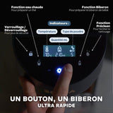 Préparateur de biberons - BEABA - MILKEO Plus V2 - Bleu nuit