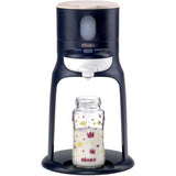 BÉABA - Bib'Expresso - Préparateur-Chauffe Biberon/Petits pots - Température Exacte - Instantané - Bain Marie - Bleu Nuit