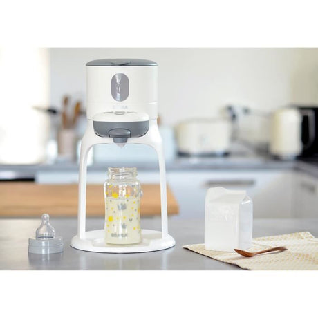 BÉABA - Bib'Expresso - Préparateur-Chauffe Biberon/Petits pots - Température Exacte - Instantané - Bain Marie - Blanc