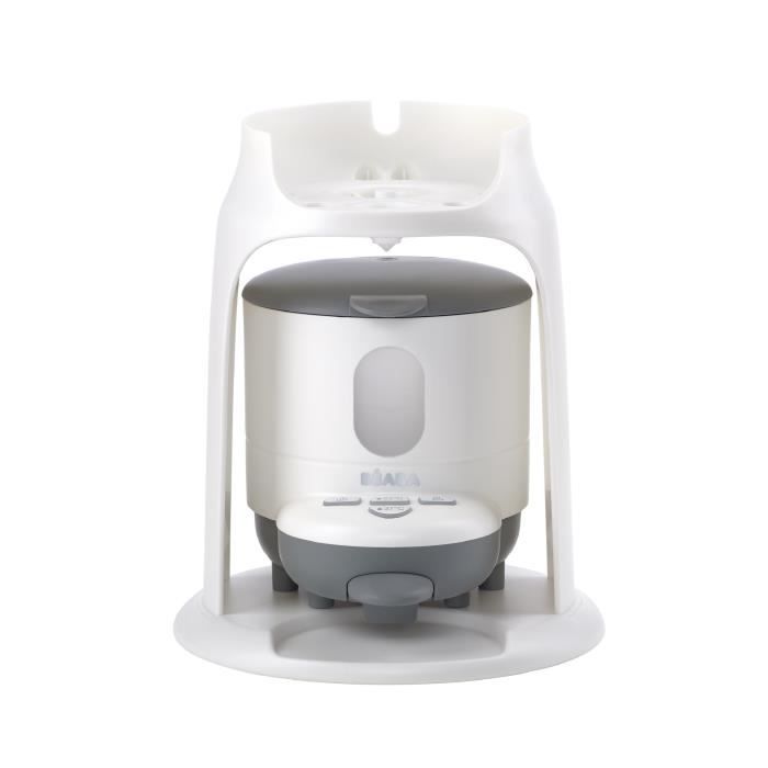 BÉABA - Bib'Expresso - Préparateur-Chauffe Biberon/Petits pots - Température Exacte - Instantané - Bain Marie - Blanc