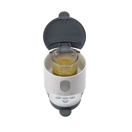 BÉABA - Bib'Expresso - Préparateur-Chauffe Biberon/Petits pots - Température Exacte - Instantané - Bain Marie - Blanc