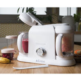 BEABA, Babycook Duo, robot bÈbÈ 4 en 1, contenance XXL, blanc