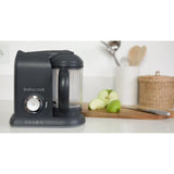 BÉABA - Babycook Solo - Robot Bébé 4 en 1 Mixeur-Cuiseur - Cuisson Vapeur - Dark Grey