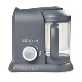 BÉABA - Babycook Solo - Robot Bébé 4 en 1 Mixeur-Cuiseur - Cuisson Vapeur - Dark Grey