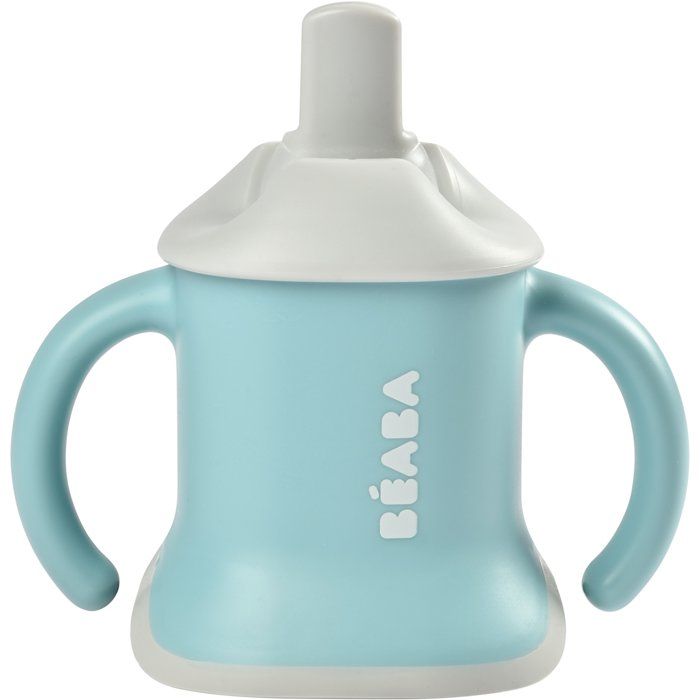 Tasse 3-en-1 - BEABA - Evoluclip - Bleu