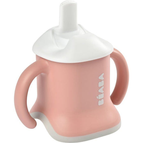 Tasse 3-en-1 - BEABA - Evoluclip - Vieux rose