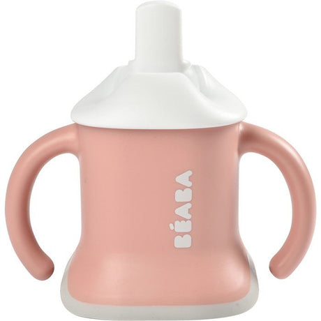 Tasse 3-en-1 - BEABA - Evoluclip - Vieux rose