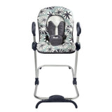 BÉABA, Transat Up and Down III, Transat Bébé, 3 Positions d'Inclinaison, 4 Hauteurs, Harnais Sécurité 5 Points, Nymphea