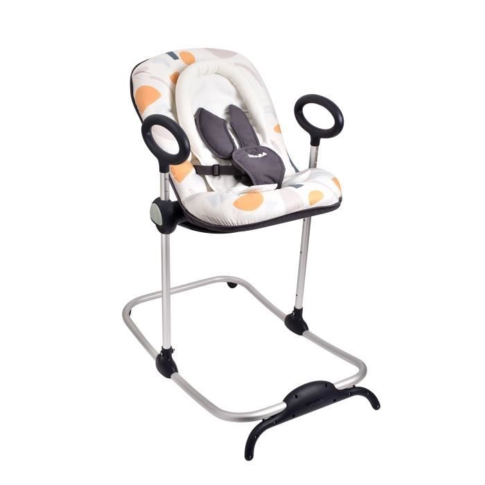 BEABA EXCLUSIVITE, Up&amp;Down I deckchair, height adjustable, for babies and children, 3 reclining positions, Childline Multicolor