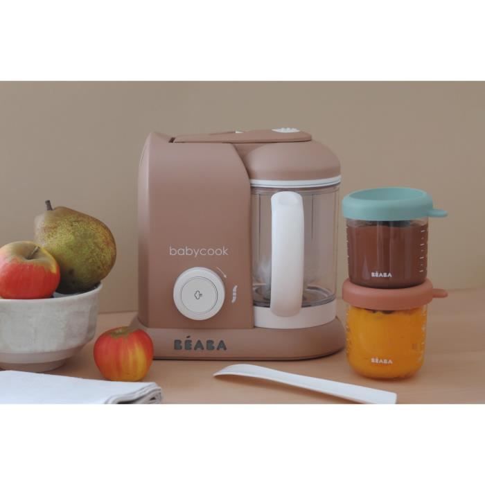 BEABA EXCLUSIVITE, Babycook solo, robot bÈbÈ 4 en 1, cuiseur-mixeur, Pralin