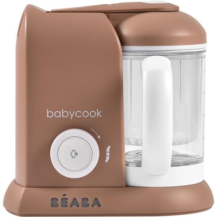BÉABA - Babycook Solo - Robot Bébé 4 en 1 Mixeur-Cuiseur - Cuisson Vapeur - Pralin