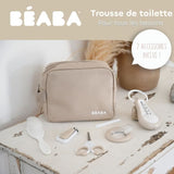 Trousse de toilette nomade - BEABA - 7 accessoires - Argile