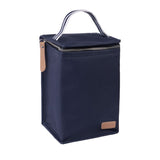 BEABA, Pochette repas isotherme Bleu marine / stripes