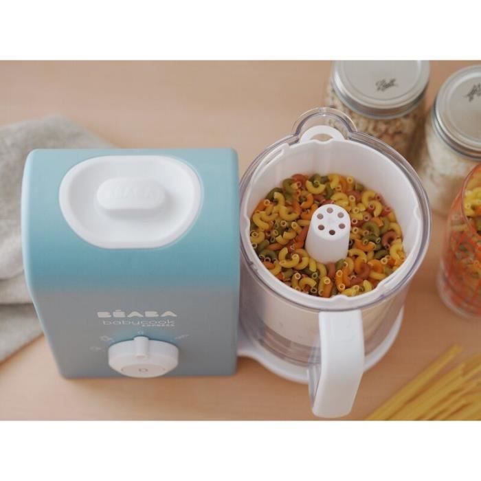 BEABA, panier de cuisson pour robot cuiseur, pasta and rice cooker, pour Babycook express, repas bÈbÈ, blanc