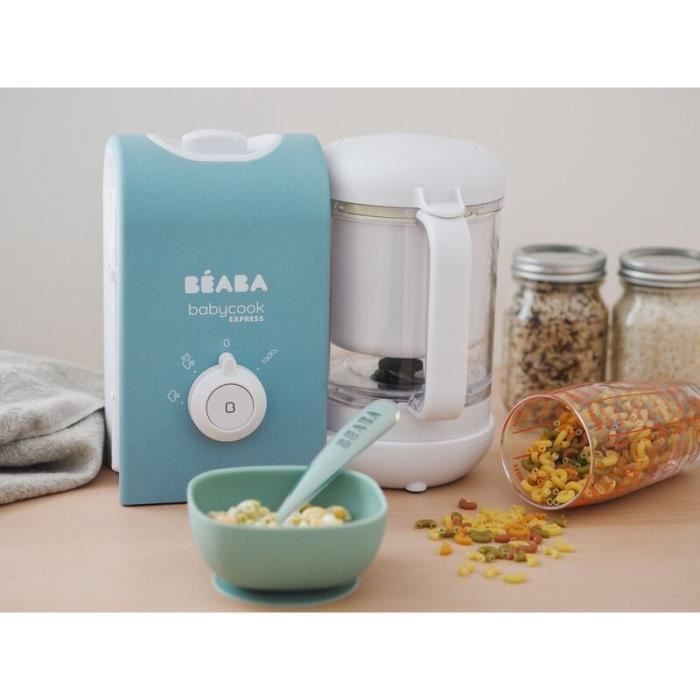 BEABA, panier de cuisson pour robot cuiseur, pasta and rice cooker, pour Babycook express, repas bÈbÈ, blanc