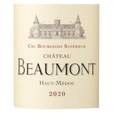 Château Beaumont 2020 Haut-Médoc Cru Bourgeois Supérieur - Vin rouge de Bordeaux
