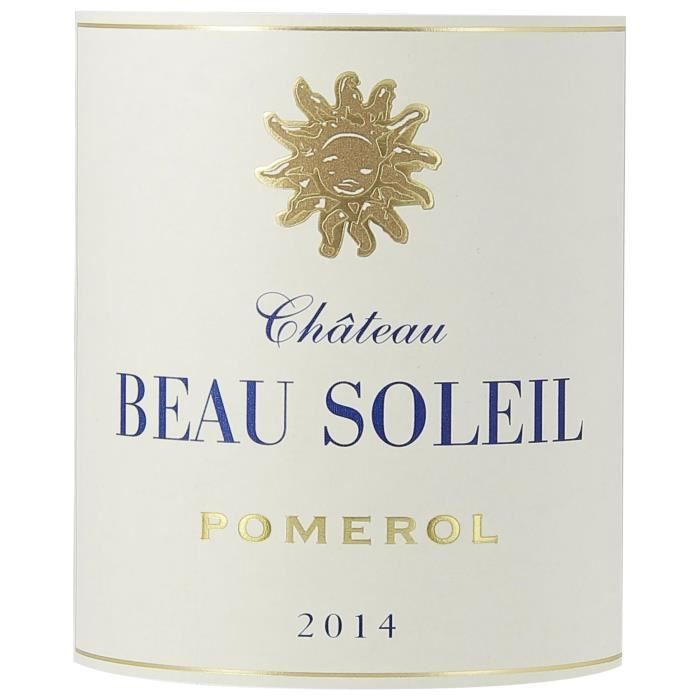 Ch‚teau Beau Soleil Pomerol 2014 - Vin rouge x1