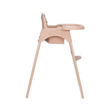 BEBECONFORT Meely Chaise haute bébé 2 en 1, évolutive en petite chaise, De 6 mois a 3 ans (15kg), Nude