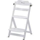 BEBECONFORT Timba Chaise haute bébé, Chaise bois, De 6 mois a 10 ans (30kg), Blanc