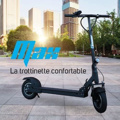 Trottinette Èlectrique avec alarme 10 Pouces - BEEPER - MAX FX10-G2-8 - 500W - 48V - 8Ah